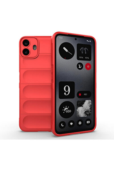 Techsuit Μαγική Πίσω Θήκη Σιλικόνης Κόκκινη (Nothing CMF Phone 1)