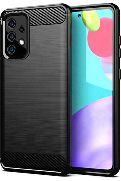 Techsuit Πίσω Κάλυμμα Σιλικόνης Μαύρο (Galaxy A52 / A52s)