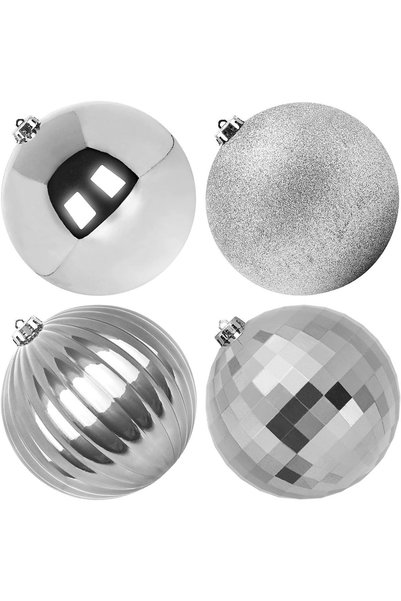 OEM Biluțe pentru Brad Mari 15 cm Set 4 Bucăți Decorative De Netransparent Ar...