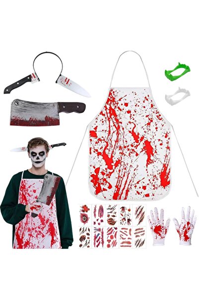 OEM Costum Bărbațesc de Halloween Zombie, Măcelar, Set, Îmbrăcăminte pentru C...
