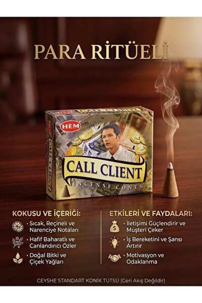 Hem Ceyshe Para Ritüeli Konik Tütsü Rahatlatıcı Kokular Meditasyon Yoga Tütsü...