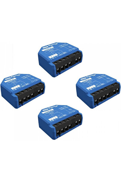 Shelly 1 Gen3 X4 Έξυπνος Διακόπτης 1 Κανάλι Wi-Fi Bluetooth & RF 10A 4 Τεμάχι...