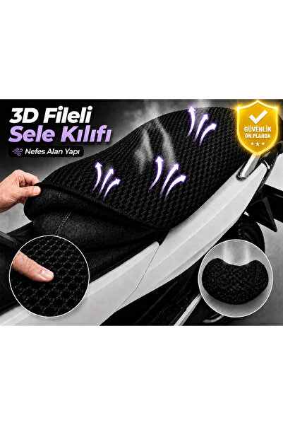 Vi Caro Motolx Rossi 50 Husă pentru șa motocicletă Husă pentru șa cu plasă 3D...