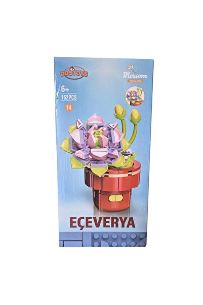 DOSTOYS Blossom Mini Flower Block Toy Eçeverya 162 Pieces 6+