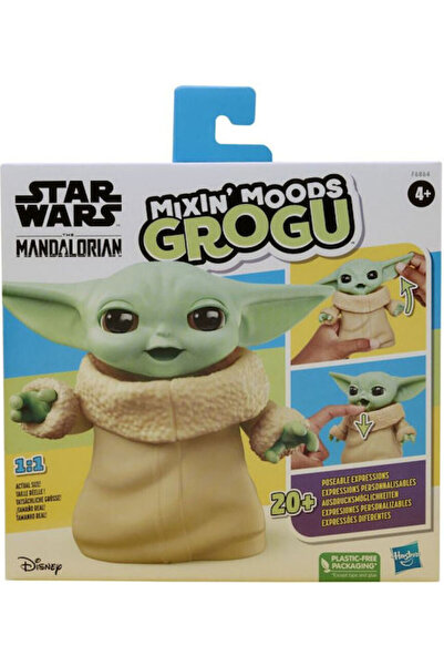 Hasbro Games Φιγούρα Δράσης Grogu Πολλών Εκφράσεων Star Wars Yoda για 4+ ετών