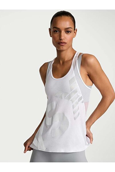 Victoria's Secret VSX Pima Pamuklu Jersey Racerback Atlet