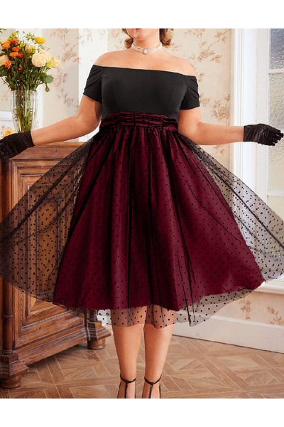 Evendi Rochie medie, Negru