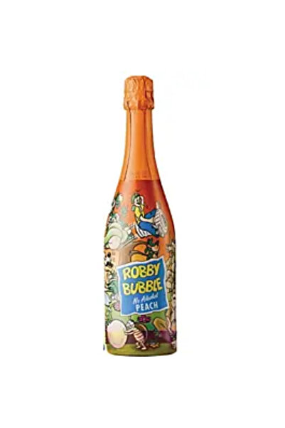 Robby Bubble Vin spumant fără alcool cu piersici 0,75 l