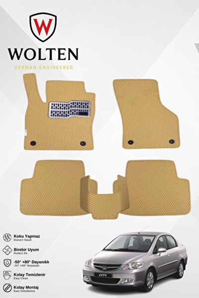 w wolten german engineered CİTY-HONDA-(2002-2008) İÇİN EVA İÇ PASPAS TAKIMI (...
