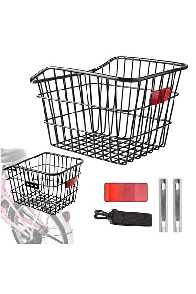 Gearox Set Cos De Bicicleta Cu Suport Cu Curea Si Reflector, Gearox, 31x38x26...