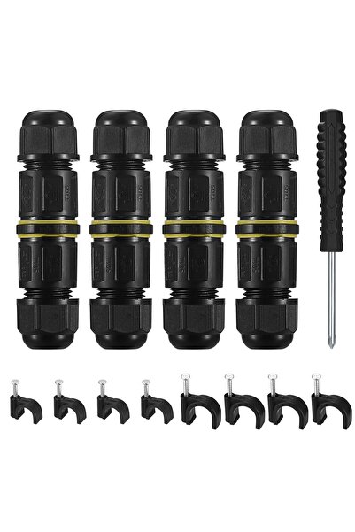 OEM Cutie de joncțiune impermeabilă Newoutset IP68, 4 bucăți conector electri...