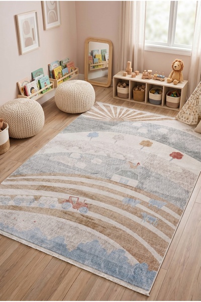 Naar Halı Minidream 2196A Yumuşak Dokulu Çocuk Halısı