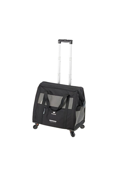 Ferplast Voyager 450 Kedi ve Köpek Tekerlekli Taşıma Çantası Siyah 46x26x48 cm