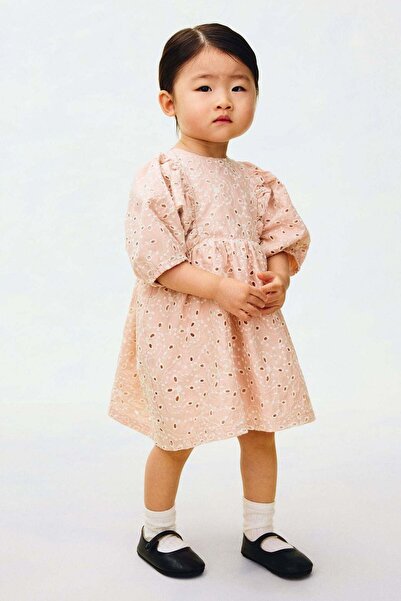 H&M Broderie anglaise cotton dress