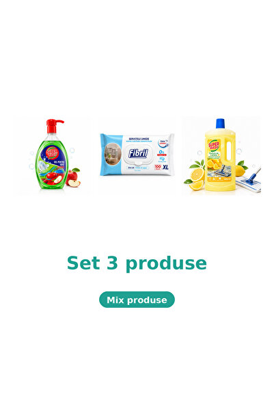 Fibril Bucatarie Complet, Set 3 Produse: Mar, Xl Blue, Lamaie
