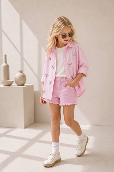 HAUSEkids Set pentru fete Aloura Rose, 5-14 ani - Roz Candy