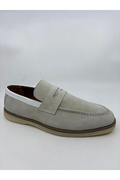 Papuccu White Men's Leather Shoes