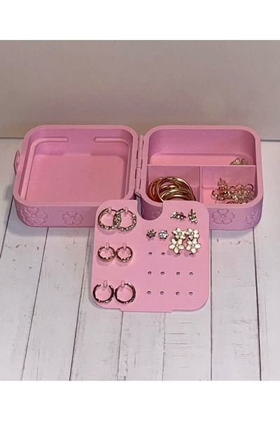MT STUDİO Travel Type Jewelry & Accessory Organizer Box Gift or Casual Item