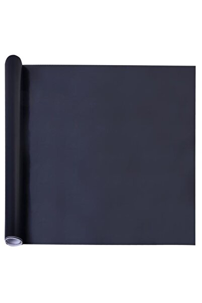 CATIANO Autocolant Mobila din Plastic Negru Rola 150x45cm