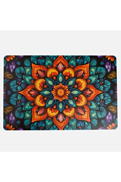 OEM Suport Pentru Farfurii, Multicolor, Model Mandala, 43,5x28,5cm