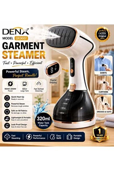 TERRION مكواة بخارية للملابس DX3007 بقوة 1500-2000 واط - مكواة بخارية محمولة ...