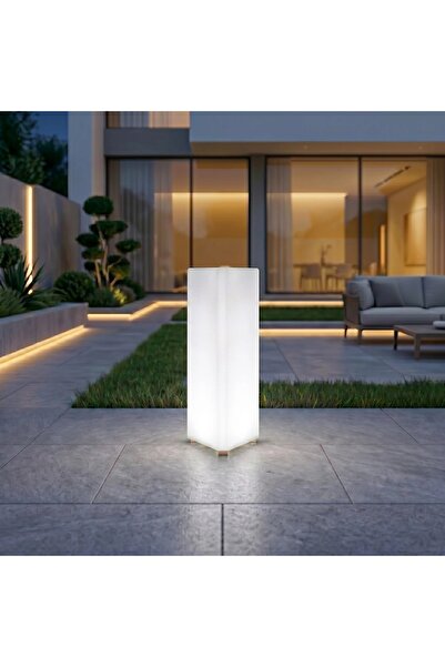 MYASEM STORE ستاند مثلث مودرن طولي كبير LED للإضاءة الأرضية بتصميم عمودي هندس...