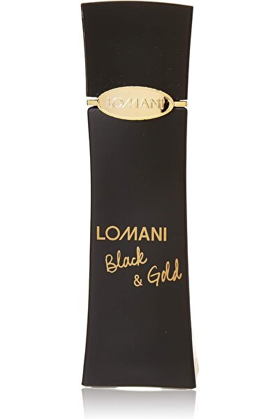 Lomani عطر بلاك آند جولد للنساء، 3.3 أونصة رذاذ عطر (EDP)