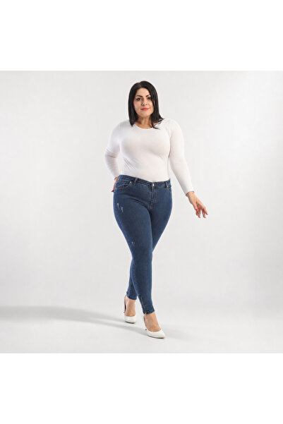NOVENTA Skinny jeans με φερμουάρ στον αστράγαλο