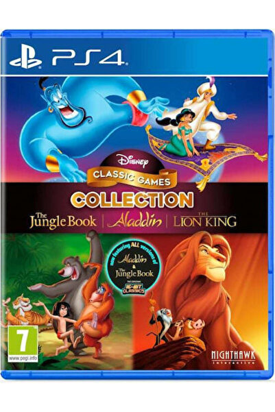 Disney Κλασικά Παιχνίδια: Το Βιβλίο της Ζούγκλας & Αλαντίν & Ο Βασιλιάς των Λ...