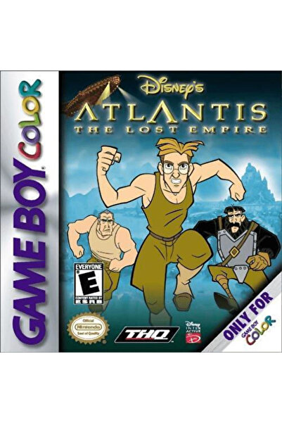 Nintendo Atlantis Lost Empire Game Boy Color - Μόνο το Παιχνίδι, Μεταχειρισμένο