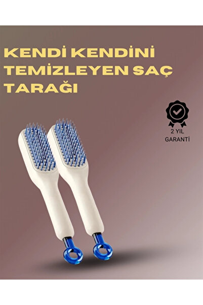 ARMÜZ Self-Cleaning Massage Hair Comb – Anti-Static, Ergonomic Design