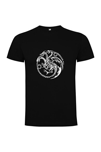 iLovePrints Fiery Dragon's Artful Encounter Tshirt