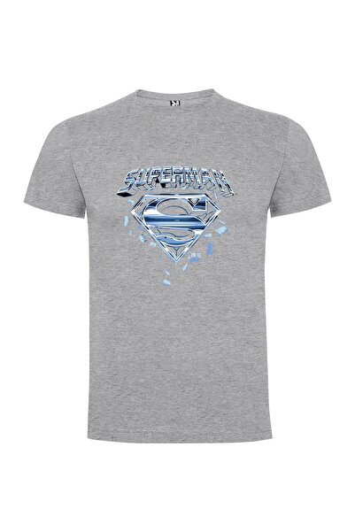 iLovePrints Glimmering Superman Emblem Tshirt