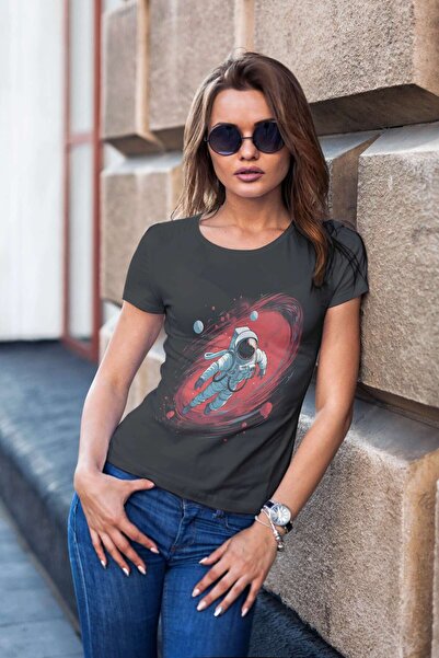 iLovePrints Astronaut in Space Tshirt