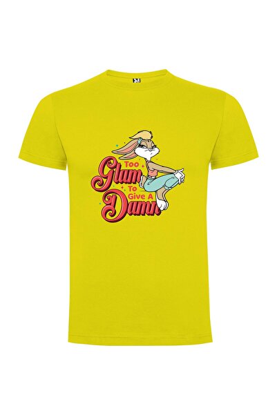 iLovePrints Glitzy Bunny Attitude Tshirt