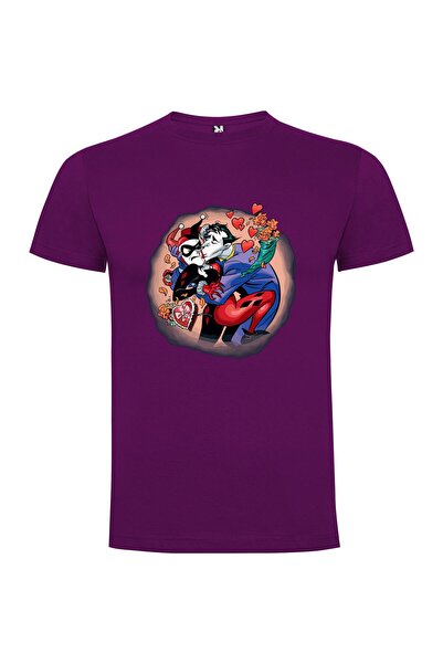 iLovePrints Animated Passion: Joker's Embrace Tshirt