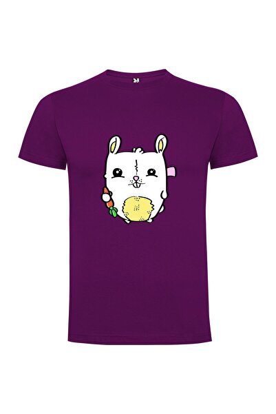 iLovePrints Carrot-loving Bunny Sketch Tshirt