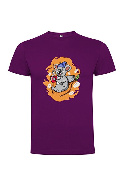 iLovePrints Koala Brews Melodious Coffee Tshirt