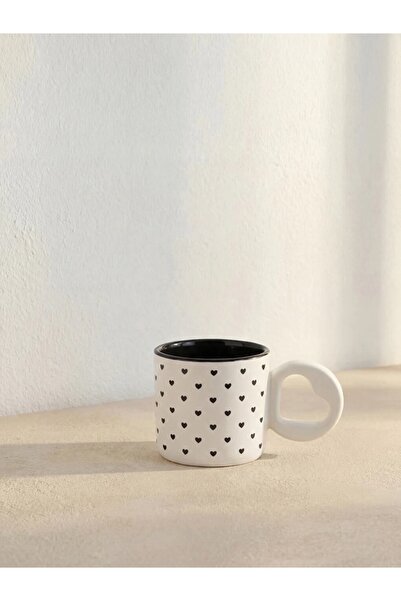 LC Waikiki Lcw Home Heart Patterned Porcelain Mug 270 ml