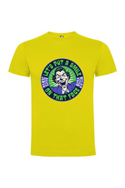 iLovePrints Sarcastic Joker's Grin Tshirt