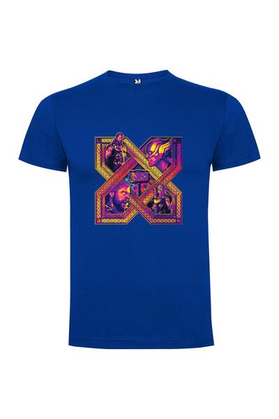 iLovePrints Fractal Thunder: Official Marvel Tshirt