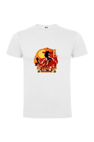 iLovePrints Sunset Karate Pose Tshirt