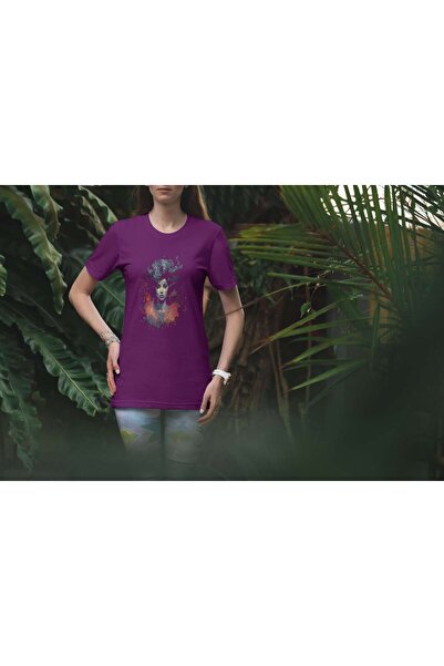 iLovePrints Abstract Portrait of a Woman Tshirt