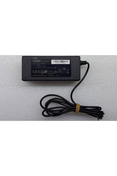 CASPER C500 C550 C600 Şarj Cihazı Adaptör Orijinal 19V 3,42A 65W Servis Çıkması