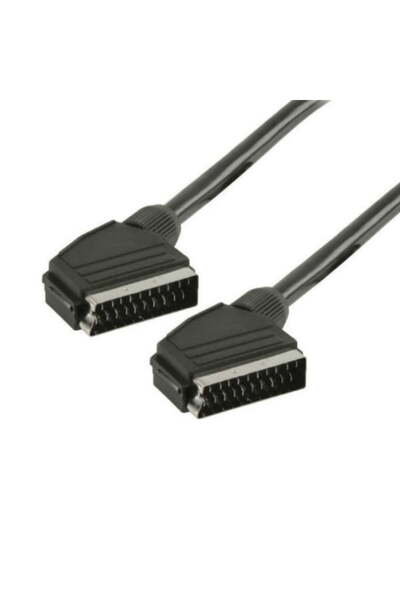 Generic Καλώδιο Scart – Scart, 1,5m, Μαύρο