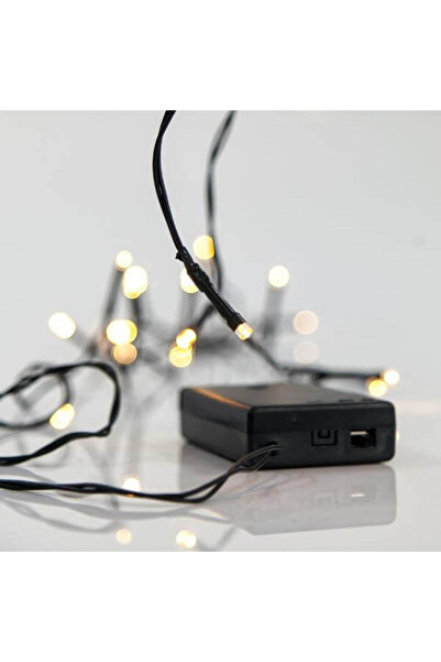 Generic 20 λαμπάκια LED σε σειρά μπαταρίας, 2 m, πράσινο καλώδιο, σταθερή, IP...