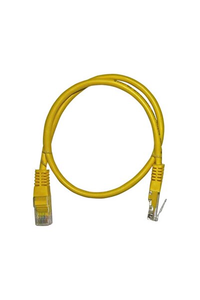 Generic Καλώδιο Patch Cord Δικτύου (Ethernet) UTP Cat5e, 1.5 m, Κίτρινο