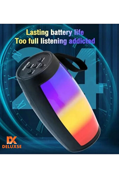 DELUXSE Elle Taşına Bilir Mini Bluetooth'lu Hoparlör