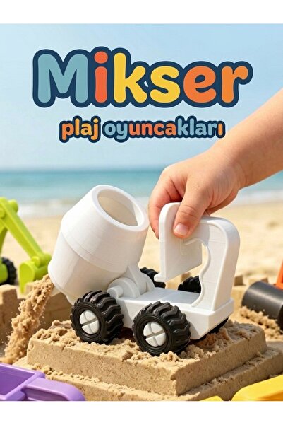 Kaya Hediyelik Plaj ve Tatil Oyuncakları Mikser - Her Sevimli Çocuğun Hayalin...