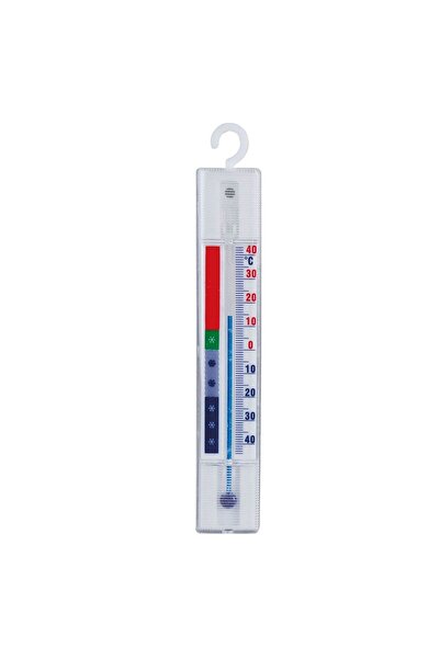 vidsel Termometru pentru frigider -40 - +40C alb 152x24x9mm cu agatatoare